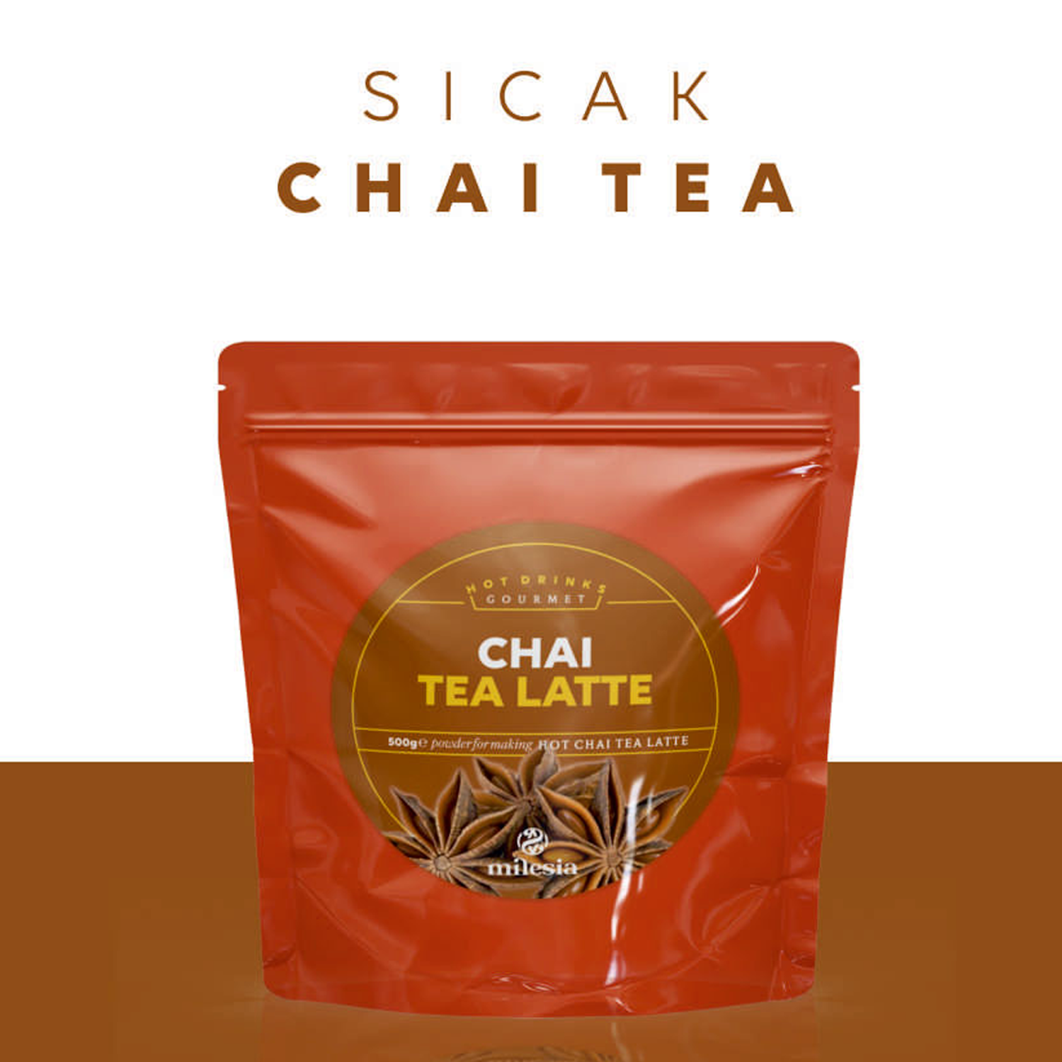 Milesia Chai Tea Latte 500 Gr Zengin İçerik Kafija Roaster 8340